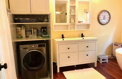Great Falls Apartment | Private owners suite with your own entrance, kitchen, luxurious bath/living room