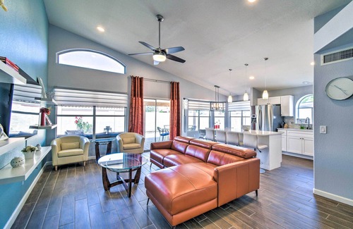 Paradise Valley Village Cottage | Private Patio, Gas Grill: Stylish Phoenix Home!
