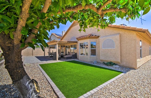 Paradise Valley Village Cottage | Private Patio, Gas Grill: Stylish Phoenix Home!