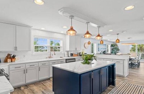 Port St. Joe House | Private Pool + Beach Access, Luxe Kitchen, Fire Pit & Outdoor Entertaining Space