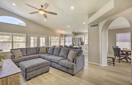 Monarch House | Private Pool & Fenced Yard: Phoenix Home