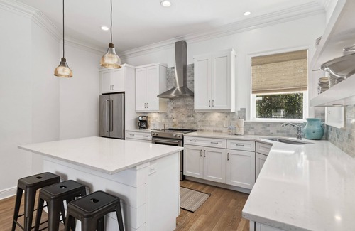 Seagrove Beach House | Private Pool, Gulf View, Steps to Beach Next to Seaside by Royal Destinations