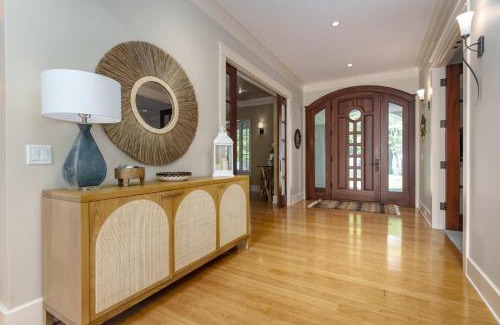 Saugatuck House | Private Pool & Lake MI access, hot tub, putting green, basketball court, and more!