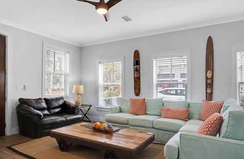 Crystal Beach House | Private Pool, Open Floor Plan, Putting Green, Outdoor TV