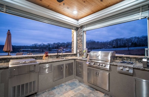 Sunrise Beach House | Private Pool & Spa, Outdoor Kitchen, Boat Ramp, Great Views & Flat Lot