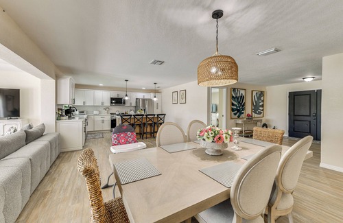 Apollo Beach House | Private Pool w/Canal Views: Apollo Beach Getaway