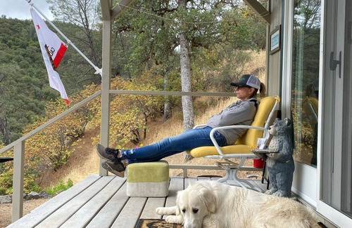 Covelo Cabin | Private-Remote-Romantic THE FISHING CABIN on the middle fork of the Eel River