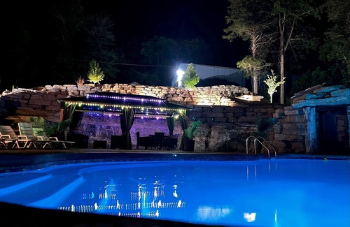 Ponce De Leon House | Private Retreat For You w/HEATED Pool, Private Dock, Activity gym, 100 acres!