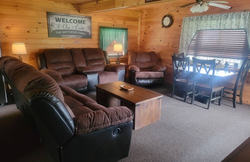 Canton Cabin | Private Riverfront Camp with screened in porch