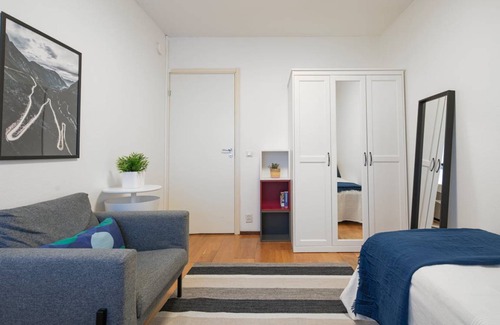Keskinen District Resort | Private room ∙ 1 bedroom ∙ 1 guest