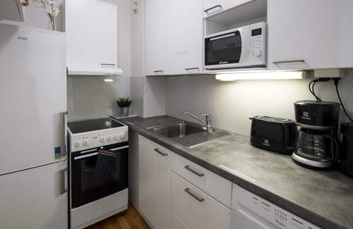 Keskinen District Resort | Private room ∙ 1 bedroom ∙ 1 guest