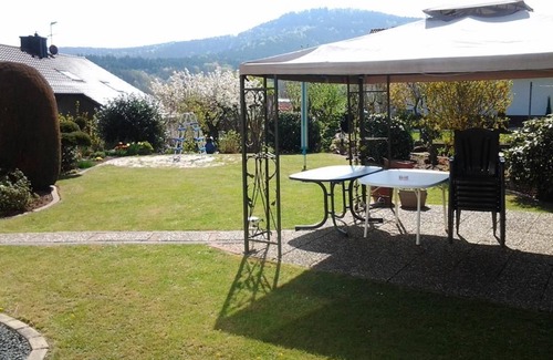 Silz Apartment | Private room Haus Waldblick - double room shower/WC