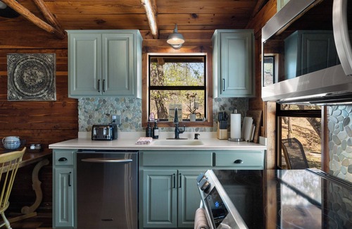 Llano Cabin | Private & Seculded Cabin on Comanche Creek with 73 Acres to Roam
