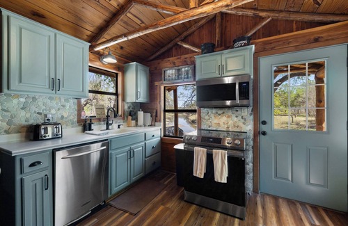 Llano Cabin | Private & Seculded Cabin on Comanche Creek with 73 Acres to Roam