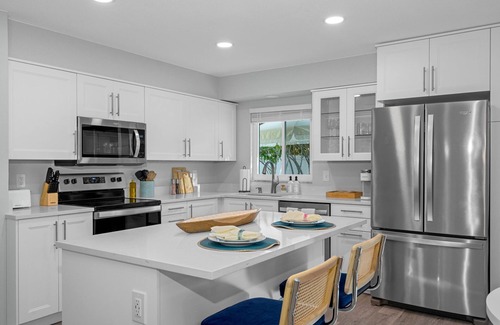 Sun Bay South House | Private Solar Heated Pool - Arcade Machine - Outdoor Dining