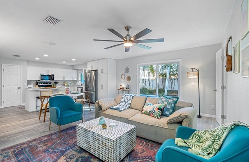 Sun Bay South House | Private Solar Heated Pool - Arcade Machine - Outdoor Dining