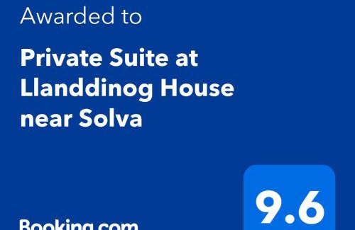 St Brides Bed & Breakfast | Private Suite at Llanddinog House near Solva