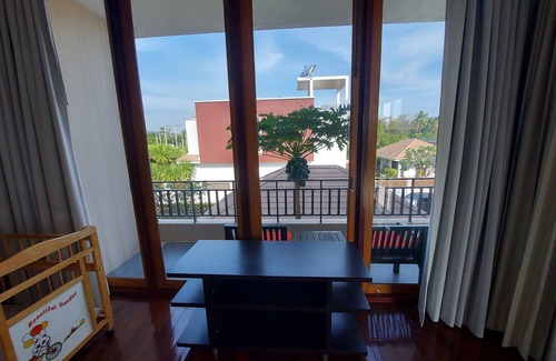 Sam Roi Yot Villa | Private swimming pool and solar-heated rooftop mini pool with mountain and sea views