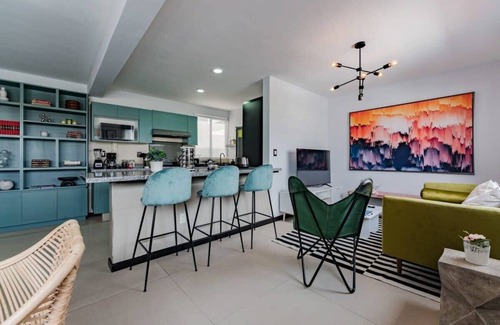 Roma Norte Apartment | Private Terrace Escape in the Heart of Roma Norte