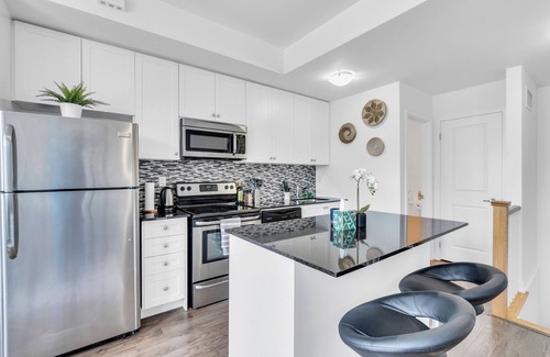 Downsview House | Private townhome with free private parking