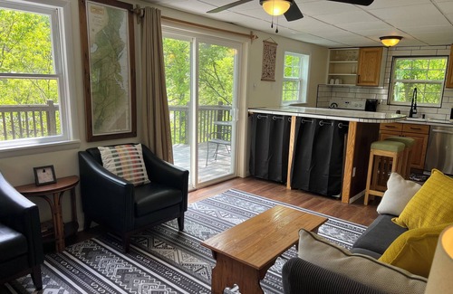 Hot Springs Cottage | Private Trail Access, Mountain and Creek Views, Short Walk to Town