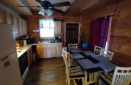 Mars Hill Cabin | Private two acre lot with spectacular views from the porch
