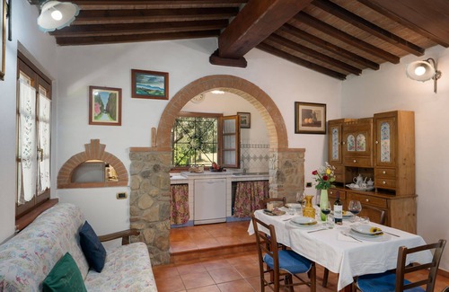 Bibbona Villa | Private Villa with A/C, WIFI, private pool, TV, patio, pets allowed, panoramic view, parking