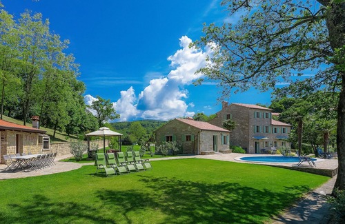 Krasica Villa | Private Villa with A/C, private pool, WIFI, TV, patio, pets allowed, panoramic view, parking