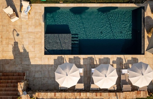 Castel Ritaldi Villa | Private Villa with A/C, WIFI, private pool, TV, patio, panoramic view, parking, close to Spoleto