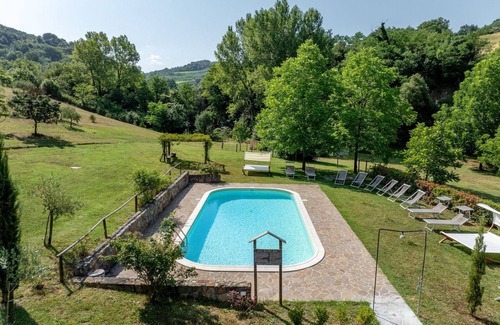Montaione Villa | Private Villa with private pool, A/C, WIFI, TV, pets allowed, panoramic view, close to San Gimignano