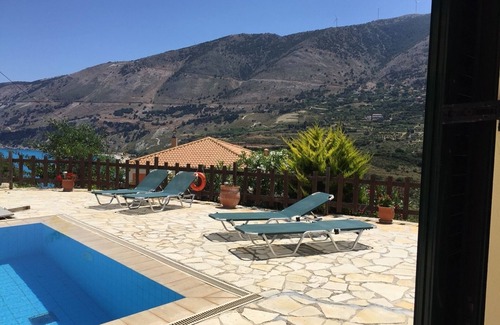 Zola Villa | Private Villa with Pool in idilic Greek Village overlooking Zola bay