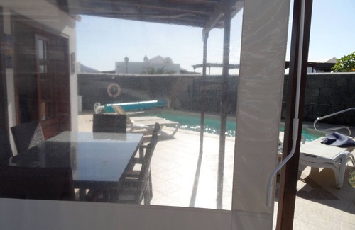 Playa Blanca Villa | Private Villa With Privately Heated Pool And Air Conditioned Bedrooms