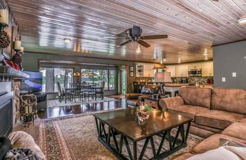 Boulder Junction House | Private waterfront home with dock, kayaks, firepit, & open layout - dog-friendly