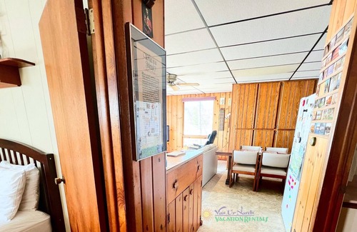 Interlochen Cabin | Private waterfront home in Interlochen. Rowboat, kayaks. Pet friendly.