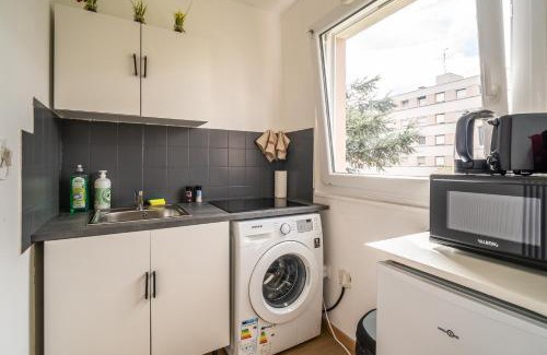 Saint Joseph/Mittelharth Apartment | Proche centre et calme - cozy - parking privé en résidence
