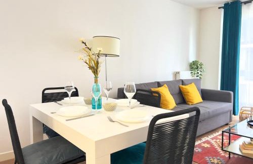 Ivry-port Apartment | Proche Paris - Appartement 2 chambres cozy et moderne