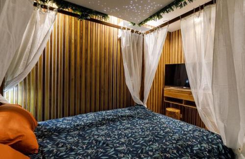 Mantes-la-Jolie Apartment | Proche Paris - Style Bali 350 m gare Mantes
