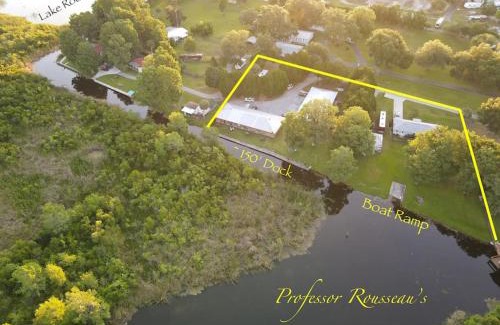 Crystal River Apartment | Professor Rousseau's Palm Paradise