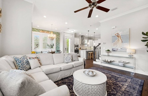 Panama City Beach House | Prominence North 30A Coastal Cottage | Bikes, Golf Cart, Heated Pool | My Beach Getaways