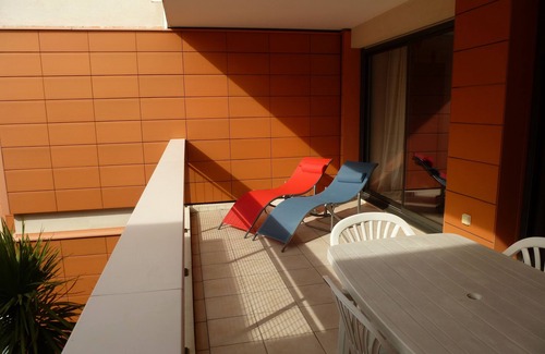 Villeneuve Loubet Beach Apartment | PROMO 2 room apartment, air conditioned, garage, WIF, 50 m from the beach