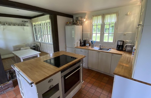 Le Mesnil-sur-Blangy House | Property 20km from Deauville: 2 holiday homes, a leisure room