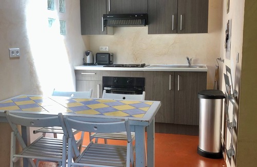 Chateau Gombert House | Property with swimming pool, garden and sports field.