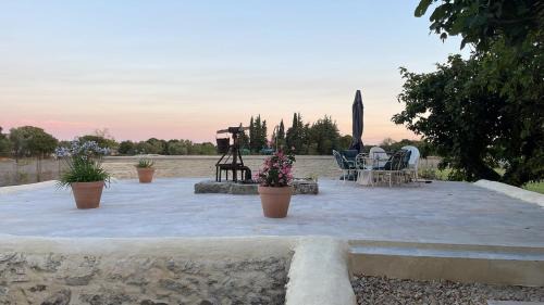 Montaren-et-Saint-Mediers Villa | Provençal stone house in UZES fully renovated