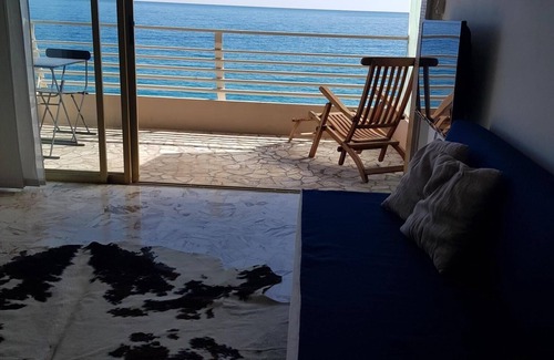 French Riviera Apartment | Provence Cote Azur Menton Studio for 4 People Bord de mer Face sea Near Monaco