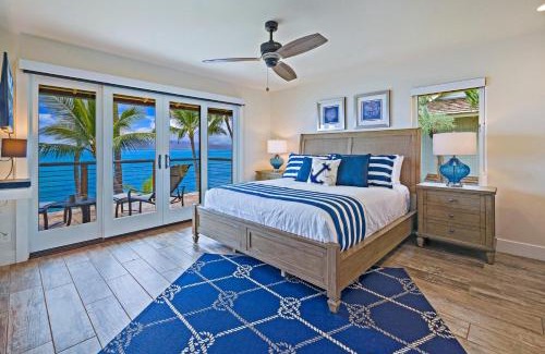 Downtown Lahaina House | Puamana 254-1 Elegant Oceanfront Beautiful Remodel