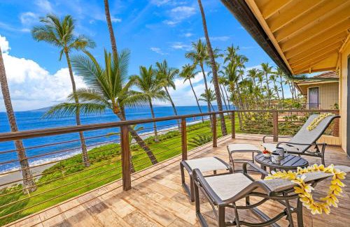 Downtown Lahaina House | Puamana 254-1 Elegant Oceanfront Beautiful Remodel