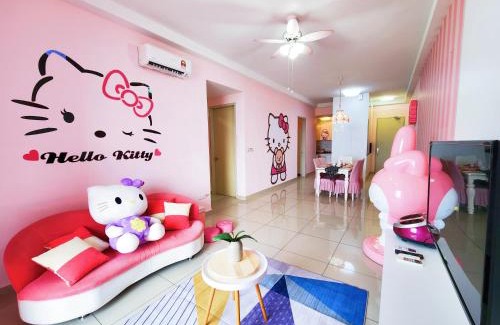Puchong Apartment | Puchong HELLO KITTY Fully Air-Con Suite, Taman Mas Sepang, 47130 Puchong Selangor