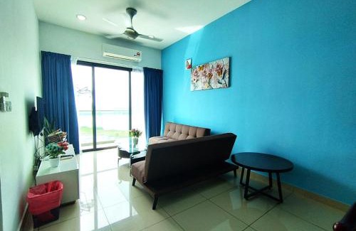 Puchong Apartment | Puchong WindyLakeViewStayCation3R2B AT D Island
