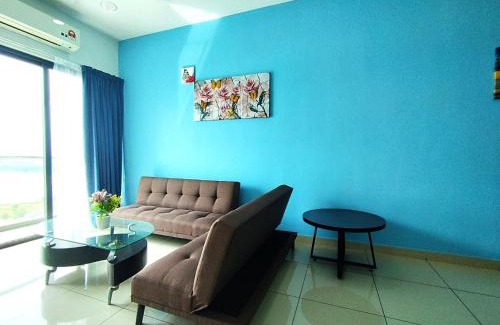 Puchong Apartment | Puchong WindyLakeViewStayCation3R2B AT D Island