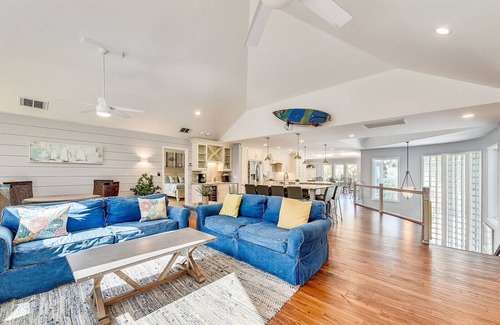 Hilton Head Island House | Pup Friendly Ocean Front Home with Pool & Beach Deck!